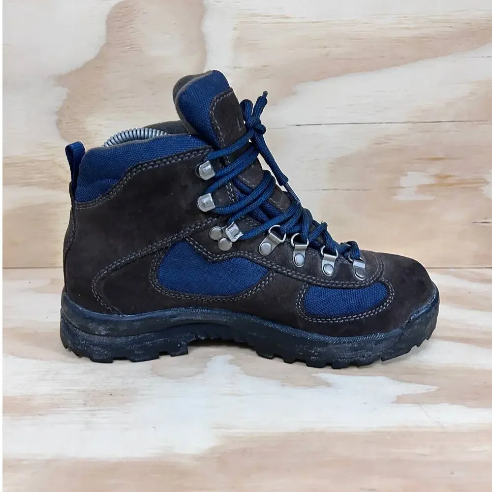 L.L. Bean - Gore-Tex Lace Up - Boots - Black/Blue - Women's - 7.5